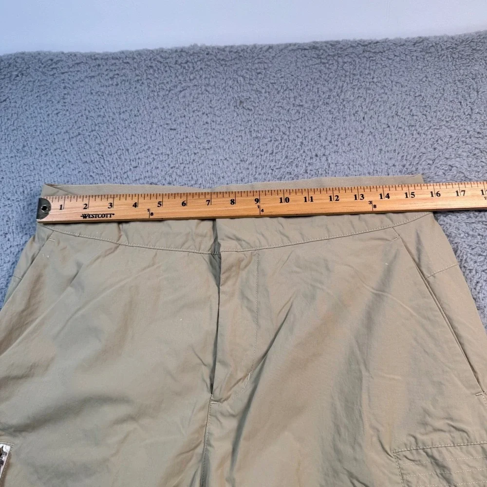 Nike Mens Cargo Pants Khaki Tan Tech Utility Multi-Pocket Tapered Size 32 M